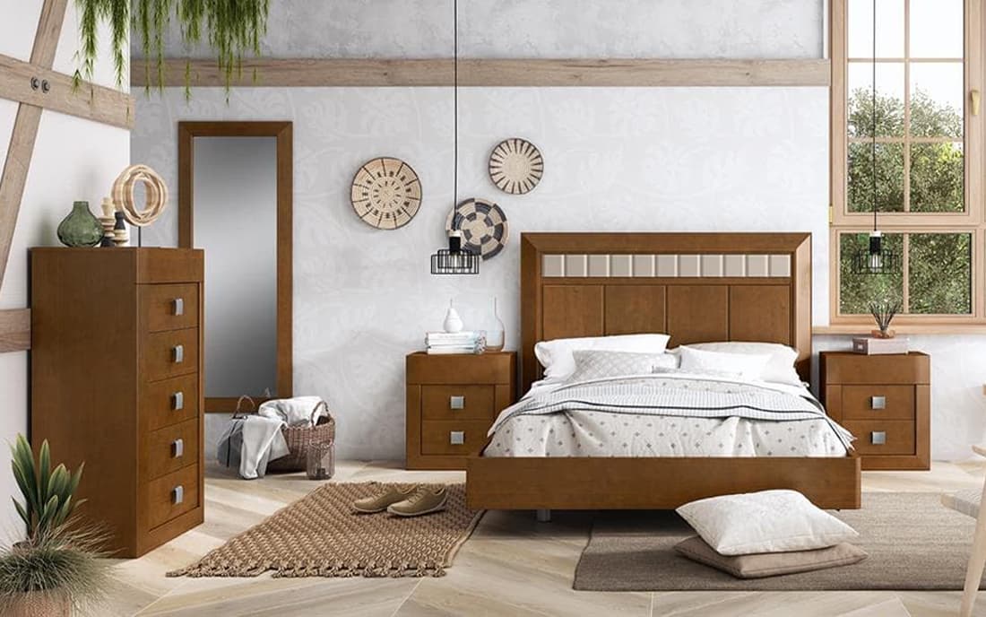Camas de matrimonio en Muebles Galicia Baio para Cabana de Bergantiños